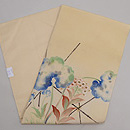 塩瀬につわぶき染め名古屋帯　帯裏