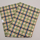 翁格子の名古屋帯　帯裏