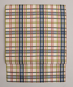 翁格子の名古屋帯