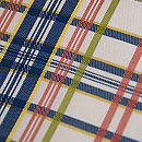 翁格子の名古屋帯　質感・風合