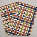 翁格子の名古屋帯　帯裏