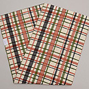 翁格子の名古屋帯　帯裏