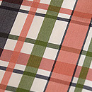 翁格子の名古屋帯　質感・風合