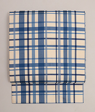 翁格子の名古屋帯