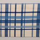 翁格子の名古屋帯　前柄