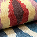 ウズベキスタン アドラスの名古屋帯　質感・風合