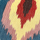 ウズベキスタン アドラスの名古屋帯　質感・風合