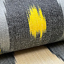 ウズベキスタン アドラスの名古屋帯　質感・風合