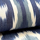 ブルー系アドラスの名古屋帯　質感・風合