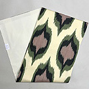 ウズベキスタン アドラスの名古屋帯　帯裏