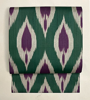 ウズベキスタン アドラスの名古屋帯