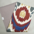 ウズベキスタン アドラスの名古屋帯　帯裏