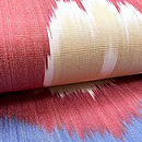 ウズベキスタン アドラスの名古屋帯　質感・風合