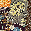 桜文江戸裂の名古屋帯　質感・風合