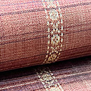 インドネシアモール織りの名古屋帯　質感・風合