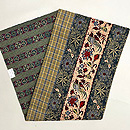 バティック継ぎ名古屋帯　帯裏