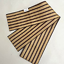 太縞芭蕉布半幅帯　帯裏