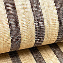 太縞芭蕉布半幅帯　前柄