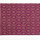 インドネシアバリ島木綿紋織の名古屋帯　前柄