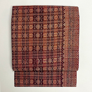 インドネシア スマトラ紋織の名古屋帯
