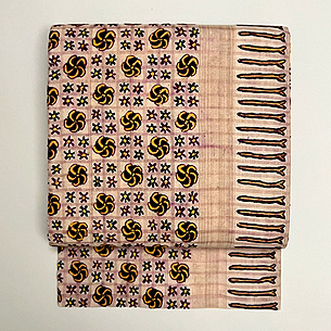 インド フルカリ刺繍の名古屋帯